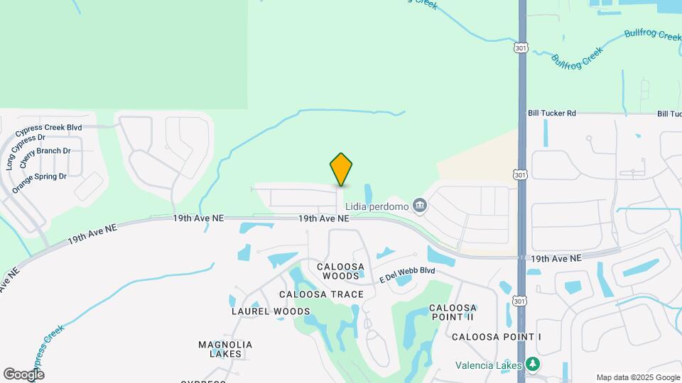 15510 Florence Hollow Pl Map and Location Details