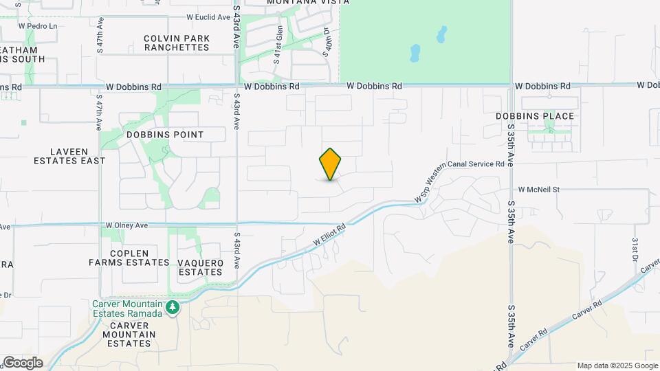 4013 W Buist Ave Map and Location Details