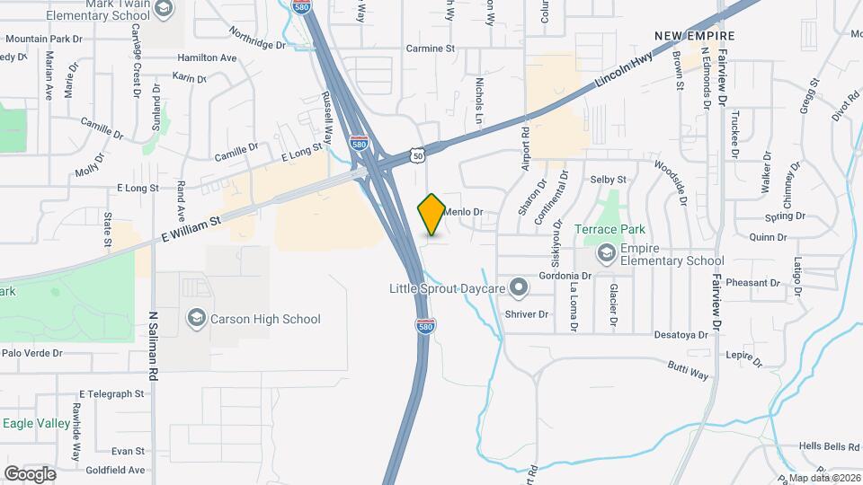 2702 W Modoc Ct Map and Location Details