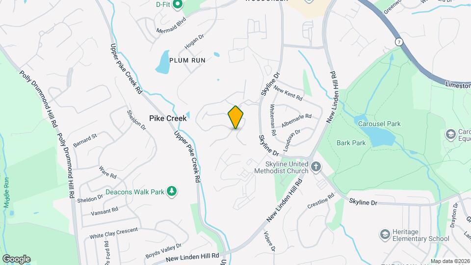 3226 Brookline Rd Map and Location Details