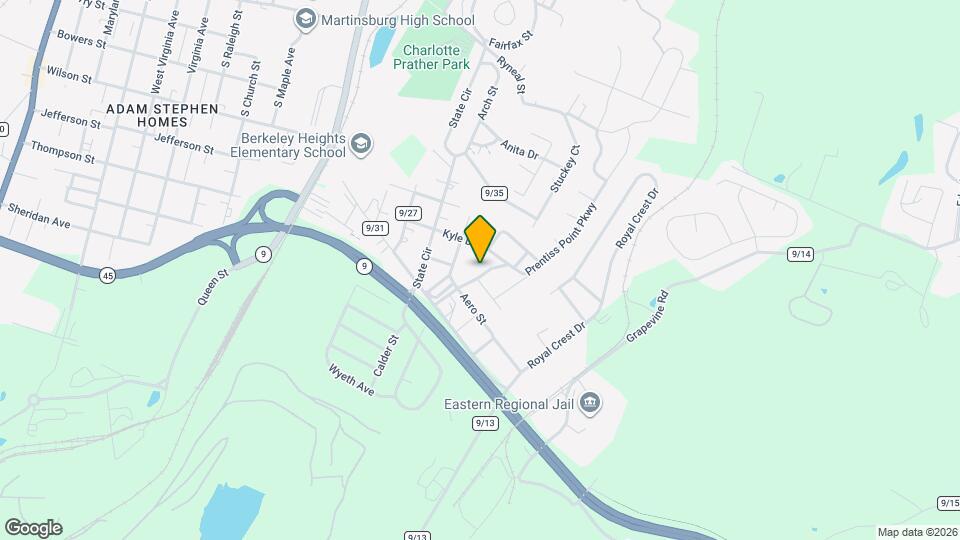 705 PRENTISS Pky Map and Location Details