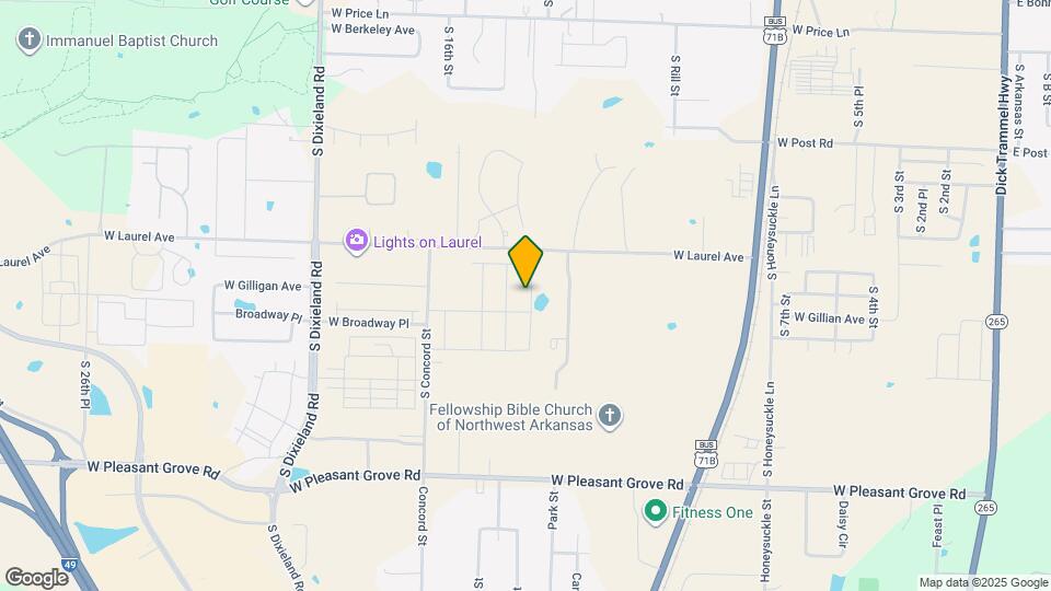 3004 S 14th St Map and Location Details