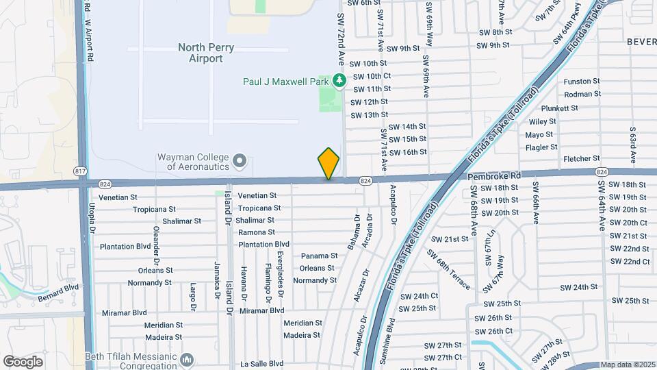 7310-7320 Pembroke Rd Mapa y Detalles de la Ubicación