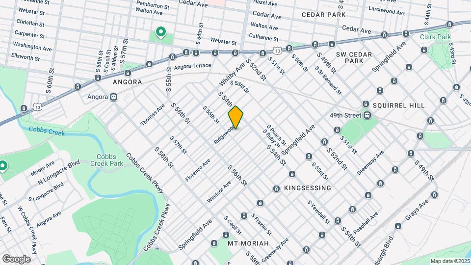 5443 Florence Ave Map and Location Details