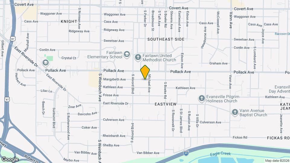 2229 Margybeth Ave Map and Location Details