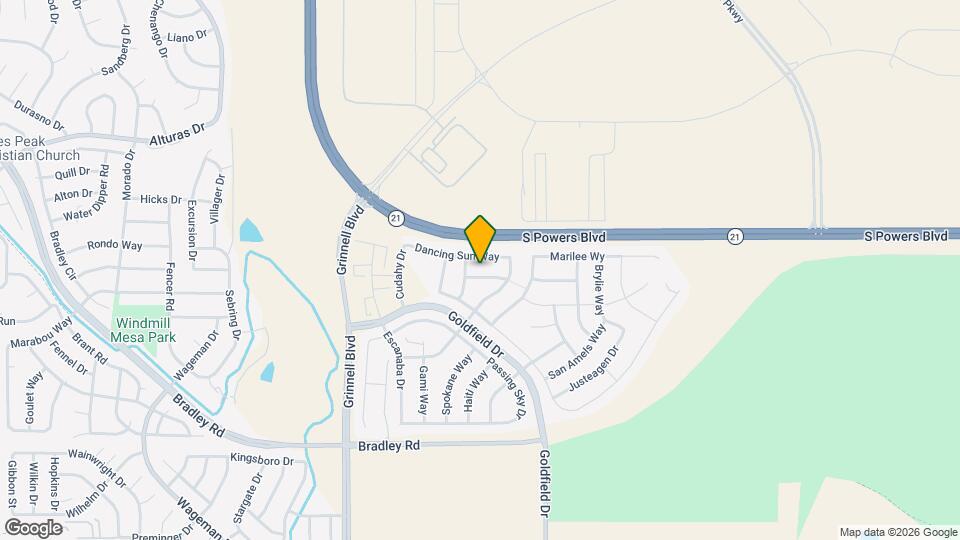 6022 Santo Domingo Rd Map and Location Details