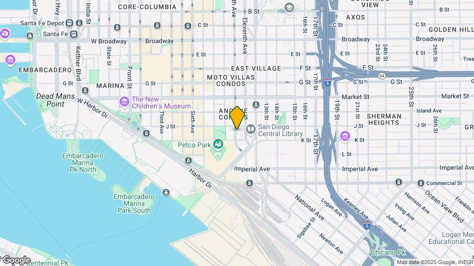 321 10th Ave, Unit 2402 Mapa y Detalles de la Ubicación