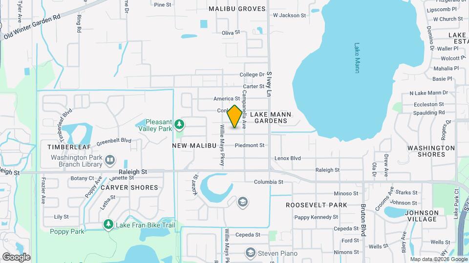 4529 W Gore St Map and Location Details