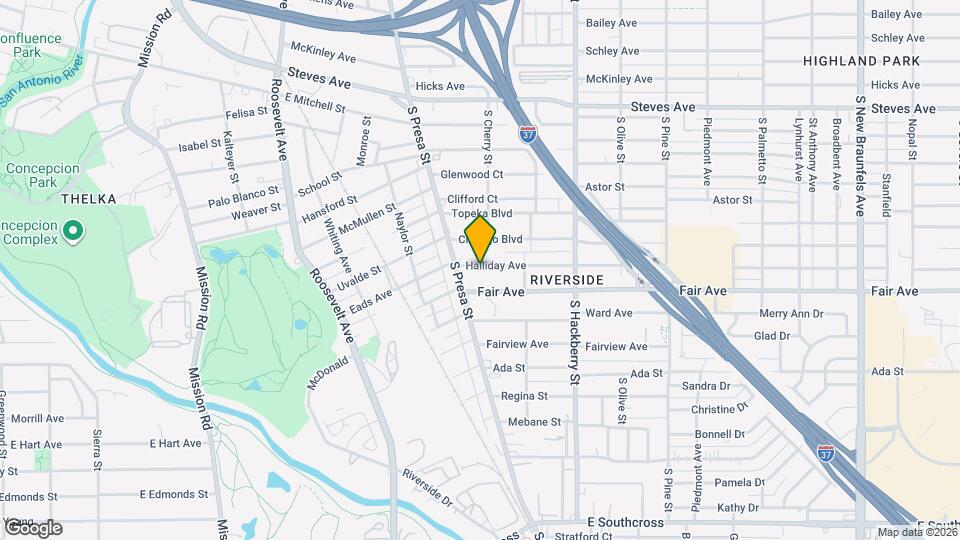 124 Halliday Ave, Unit Shameron Properties Mapa y Detalles de la Ubicación