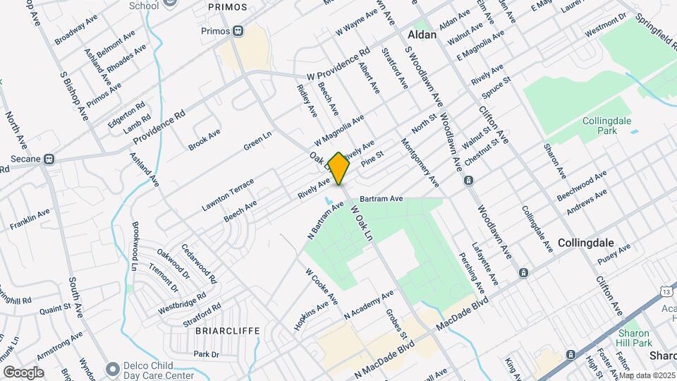 806 W Oak Ln, Unit A Map and Location Details