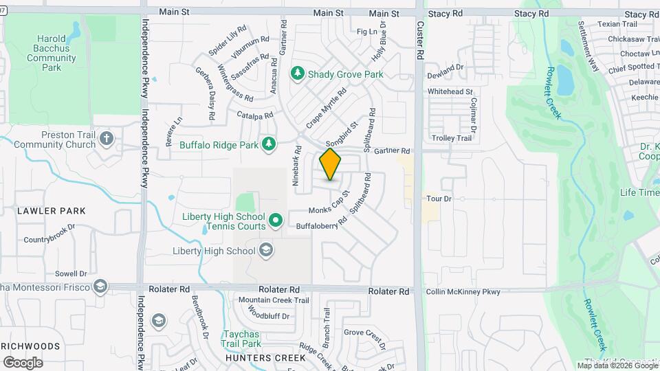 15718 Pheasant Wood Rd Map and Location Details