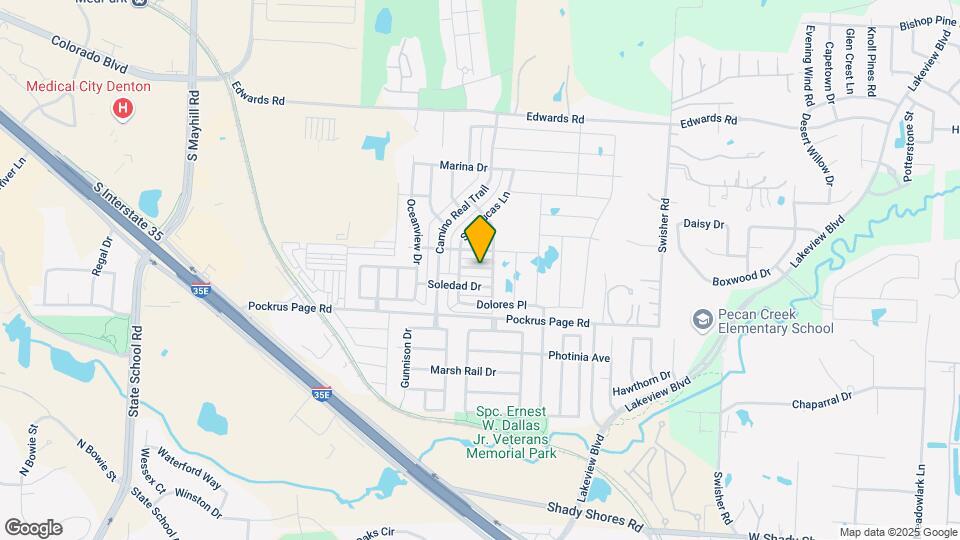 5500 Galante Ln Map and Location Details