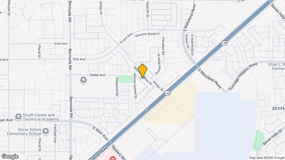 864 Blue Rosalie Pl Map and Location Details