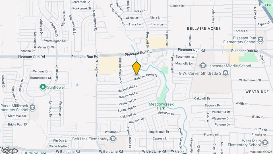 1201 Meadow Creek Dr Map and Location Details