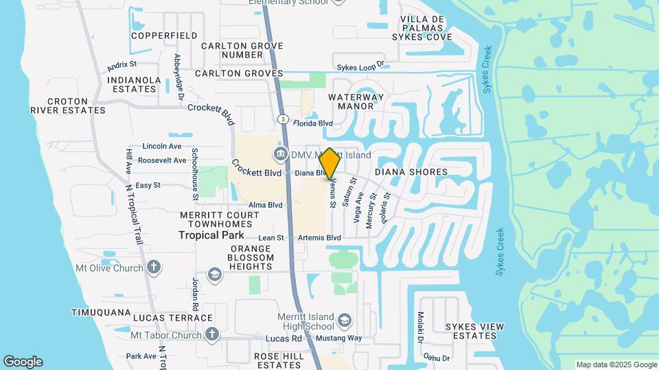 1565 Venus St Map and Location Details