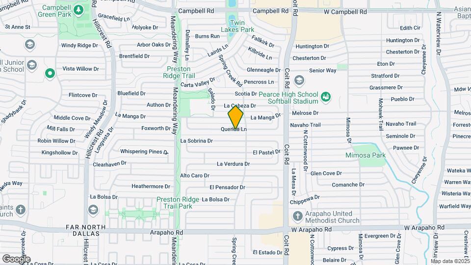 7754 Querida Ln Map and Location Details