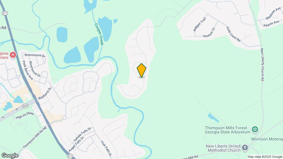 7391 Silk Tree Pointe Mapa y Detalles de la Ubicación