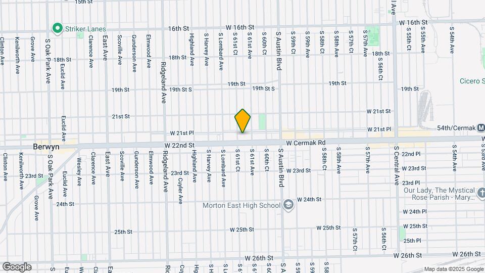 2137 S 61st Ct Map and Location Details