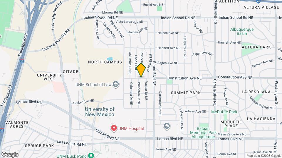 1144 Princeton Dr NE Map and Location Details