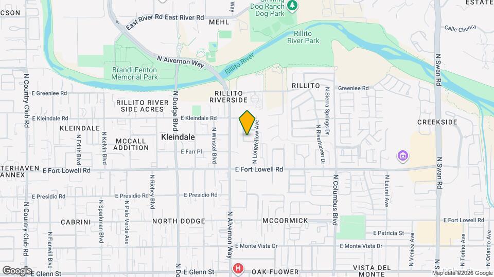 3919 E Lind Rd Map and Location Details