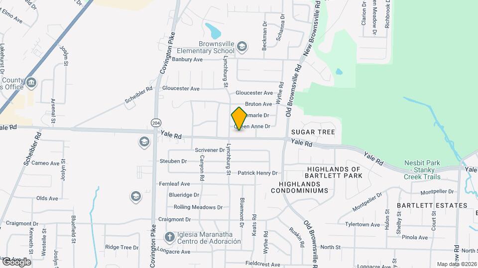 5288 Yale Rd Map and Location Details