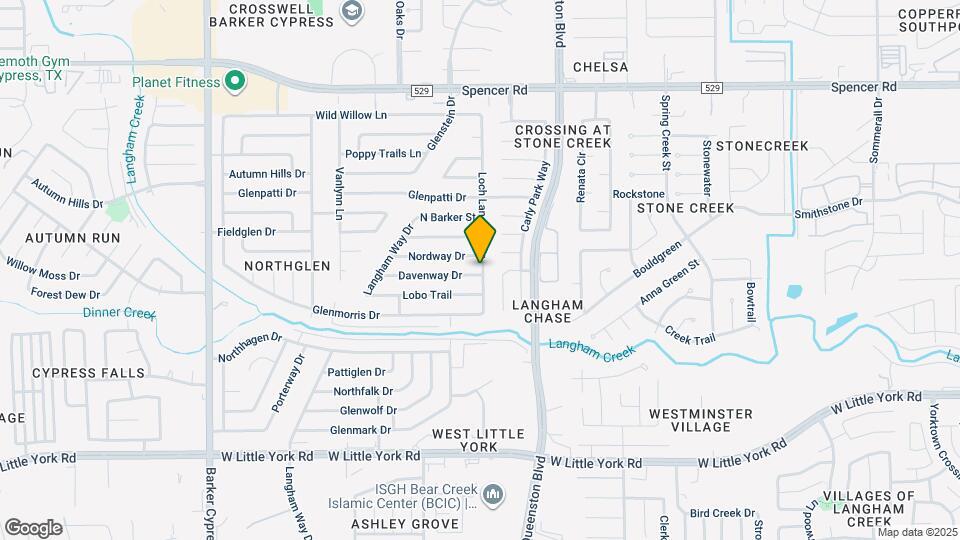 17302 Davenway Dr Map and Location Details