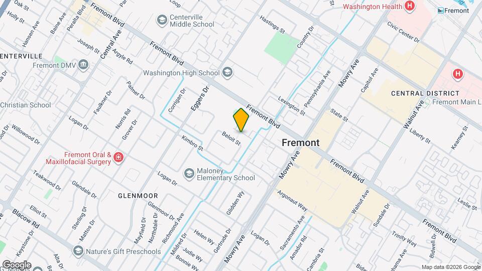 4176 Bell Common Map and Location Details