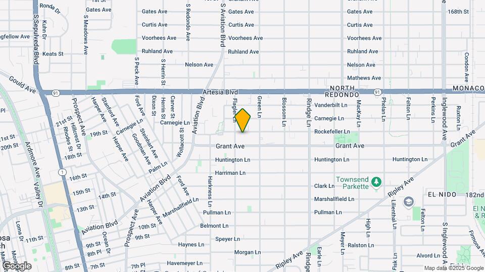 1906 Rockefeller Ln, Unit A Map and Location Details