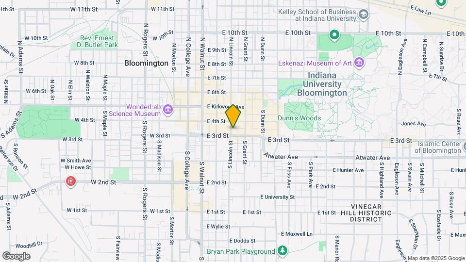 215 S Lincoln St Map and Location Details