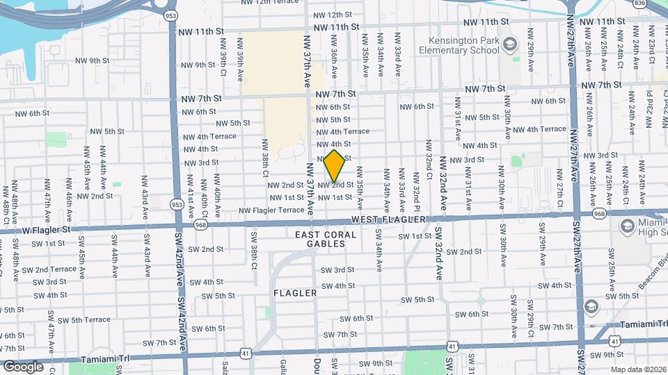 3674 NW 2nd St Map and Location Details