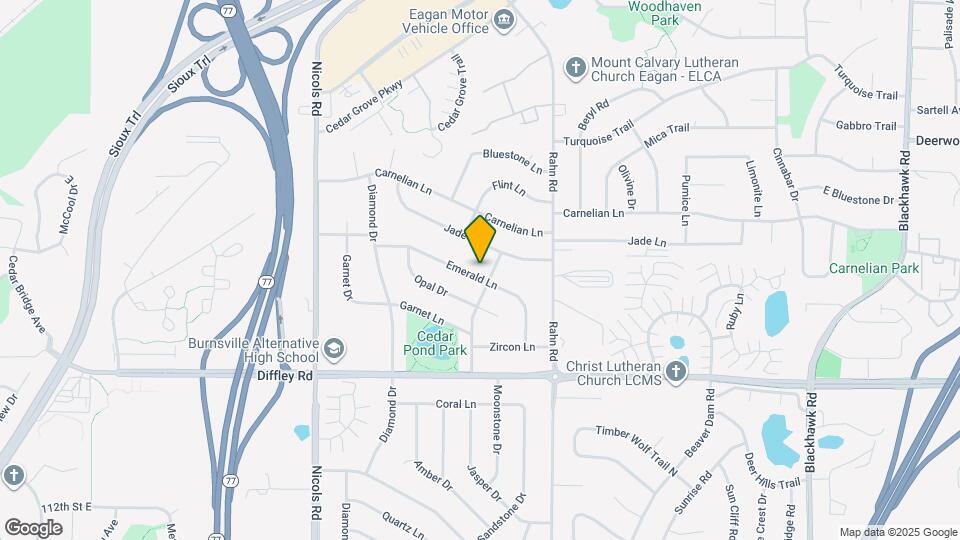 2057 Emerald Ln Map and Location Details