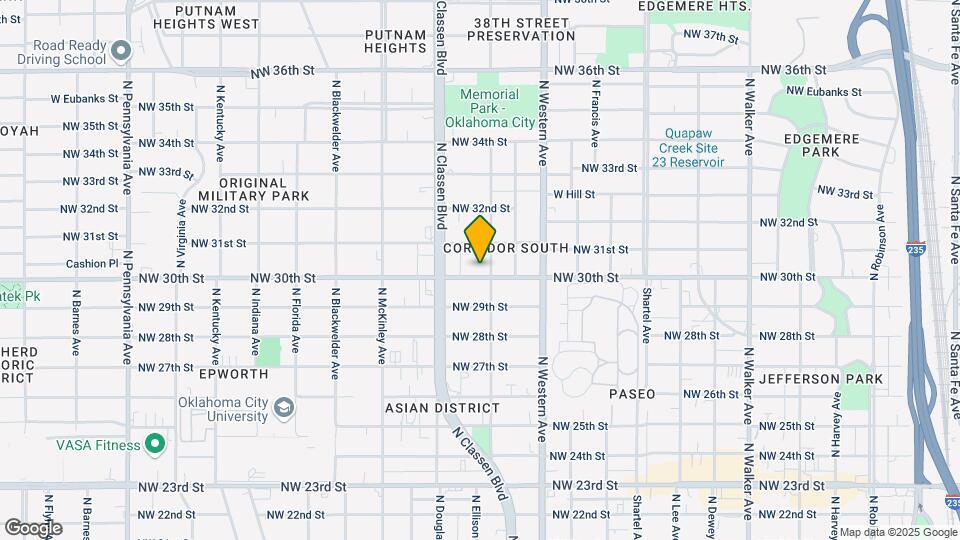 1209-1211 NW 30th Mapa y Detalles de la Ubicación