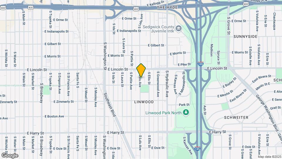 1228 S Lulu St Map and Location Details