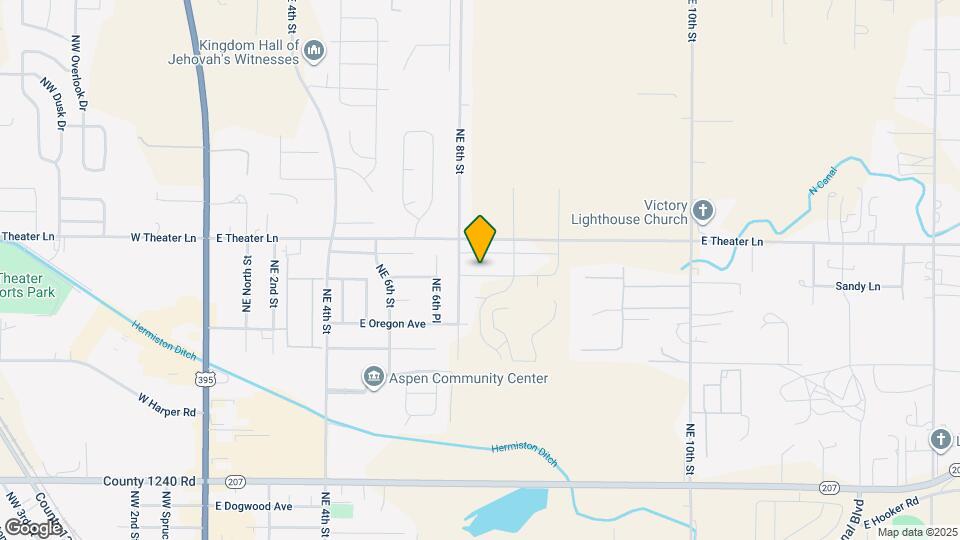 821 E Montana Ave Map and Location Details