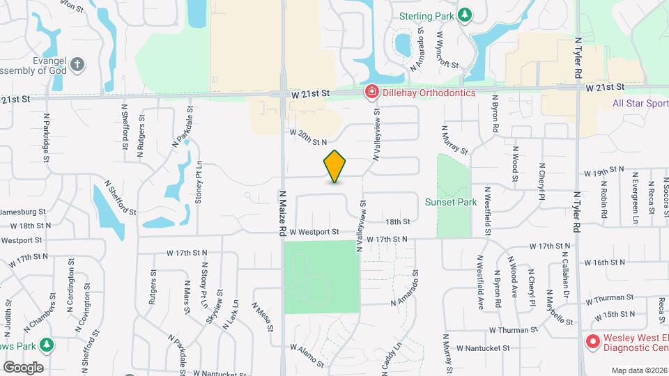 10106 W Jamesburg St Map and Location Details