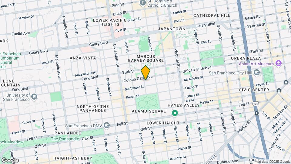 926 Pierce St Mapa y Detalles de la Ubicación