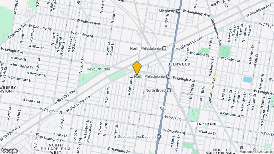 2647 N 17th St Map and Location Details