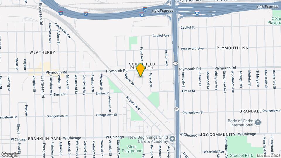 11483 Faust Ave Map and Location Details