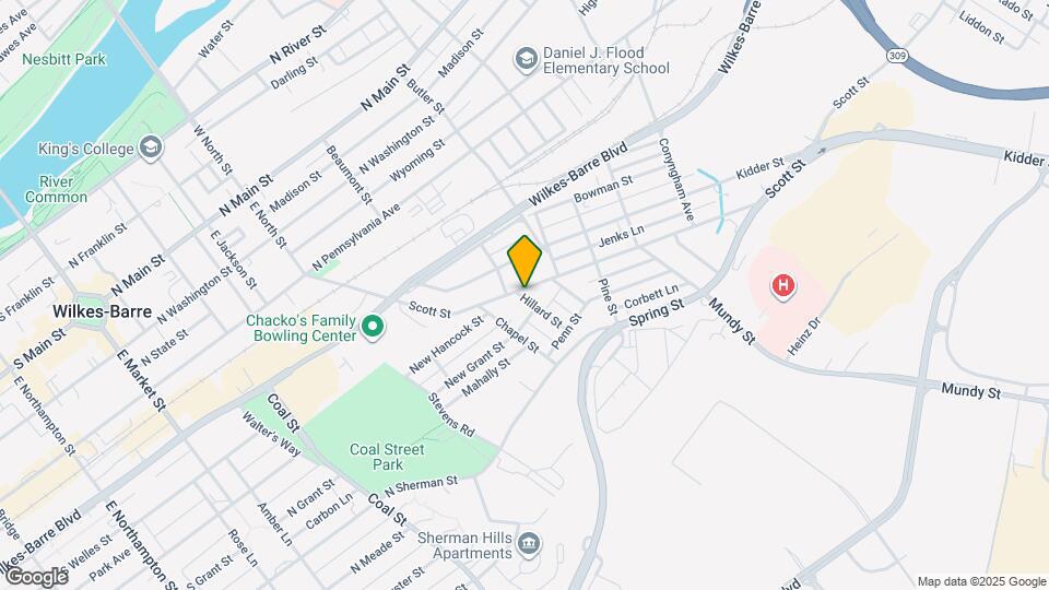 235 Scott St Map and Location Details