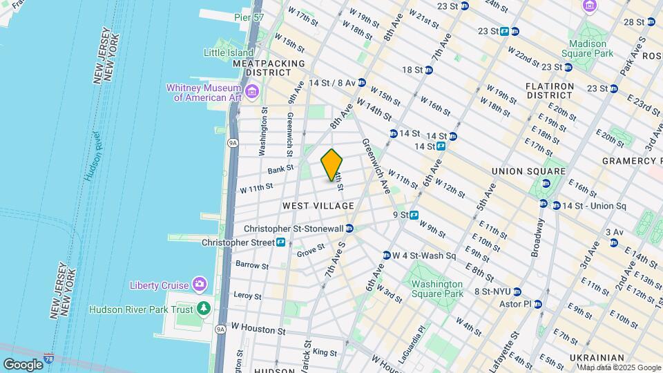 63-65 Perry St Mapa y Detalles de la Ubicación