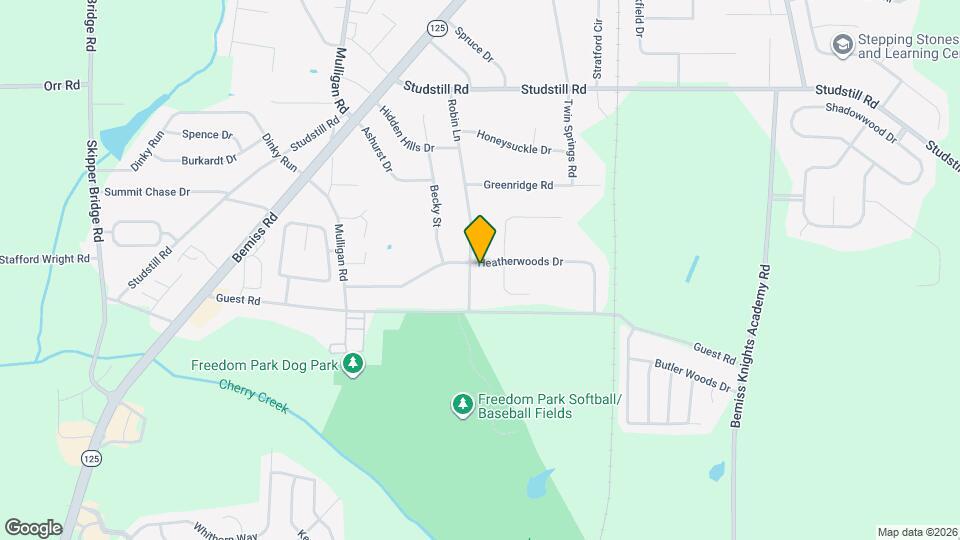 3795 Robin Ln Map and Location Details