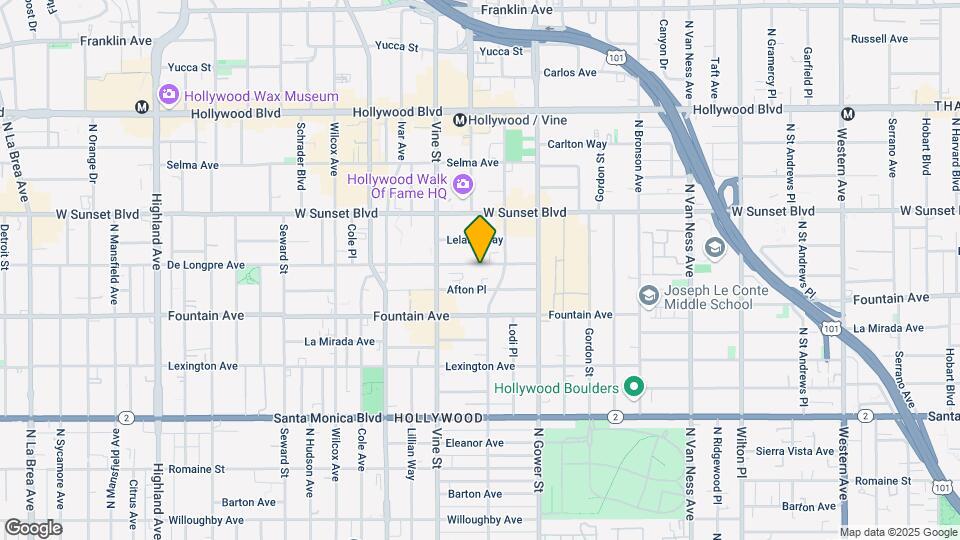 Hollywood Heritage Mapa y Detalles de la Ubicación