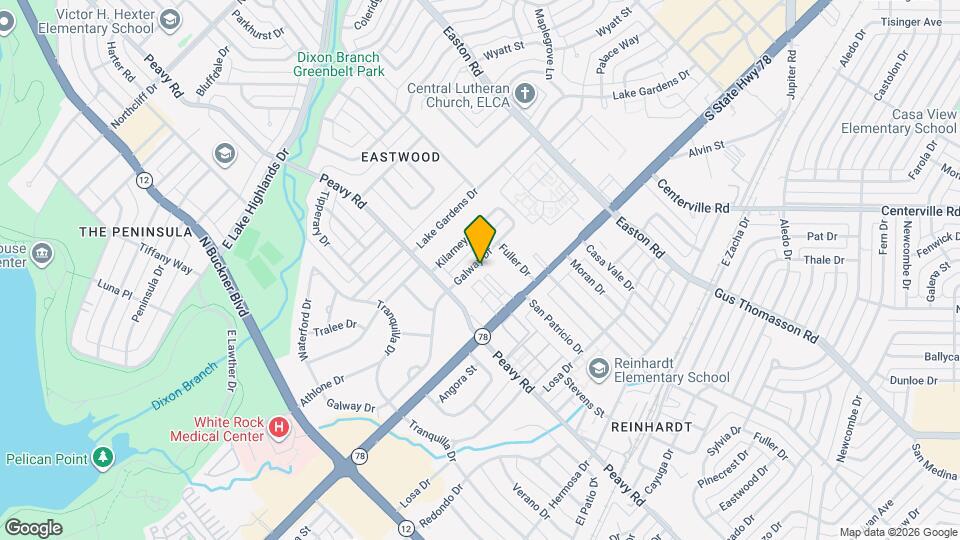 10100 Galway Dr Map and Location Details