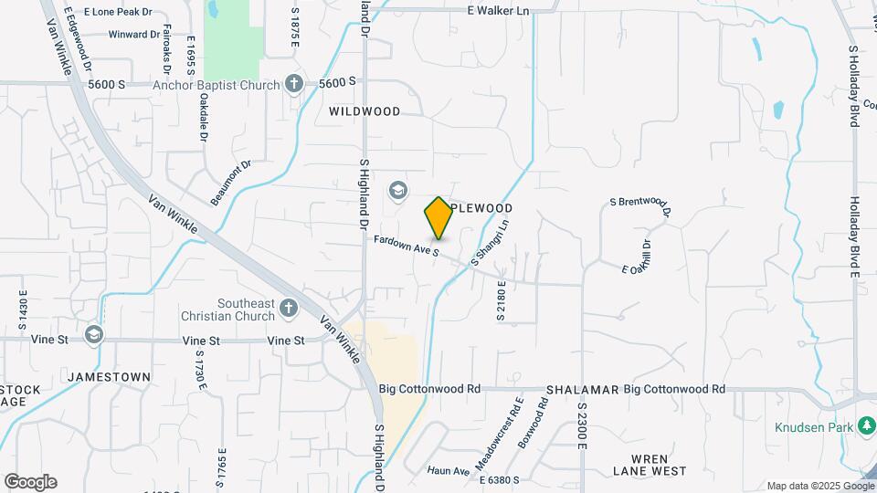 2085 E Fardown Ave Mapa y Detalles de la Ubicación