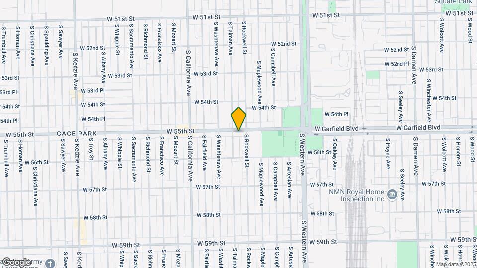 2615 W 55th St Map and Location Details
