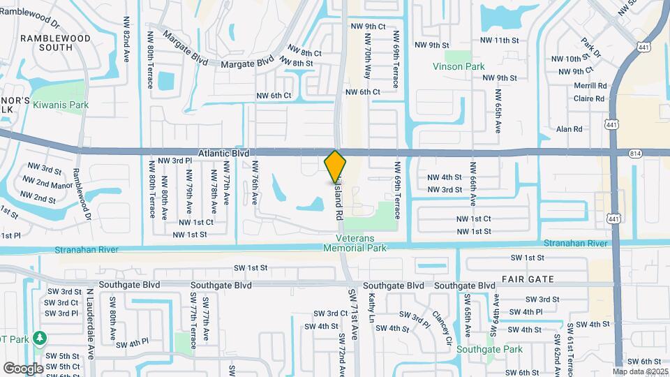 7210 Lake Cir Dr Map and Location Details