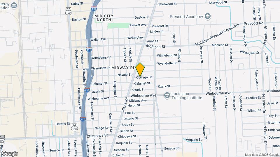 3052 Oswego St Map and Location Details