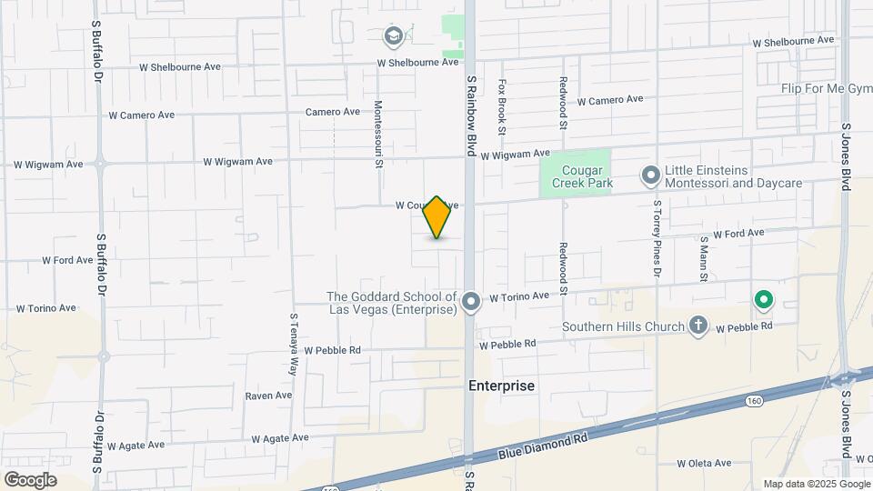 6972 W Ford Ave Map and Location Details