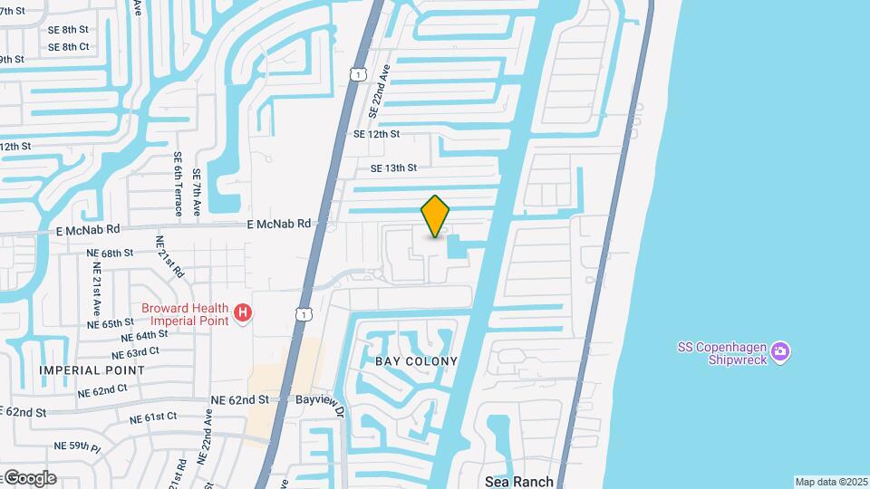 3200 Port Royale Dr N, Unit #204 Map and Location Details