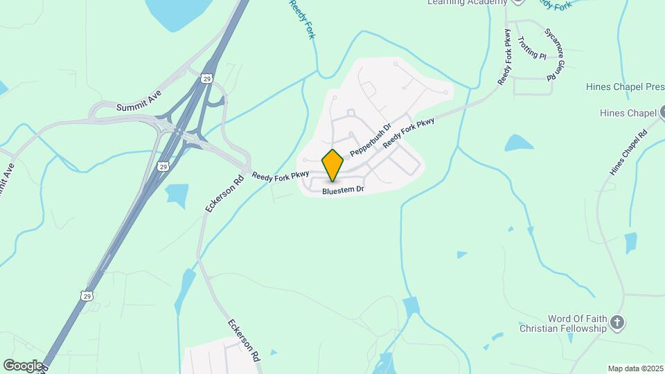 3915 Bluestem Dr Map and Location Details